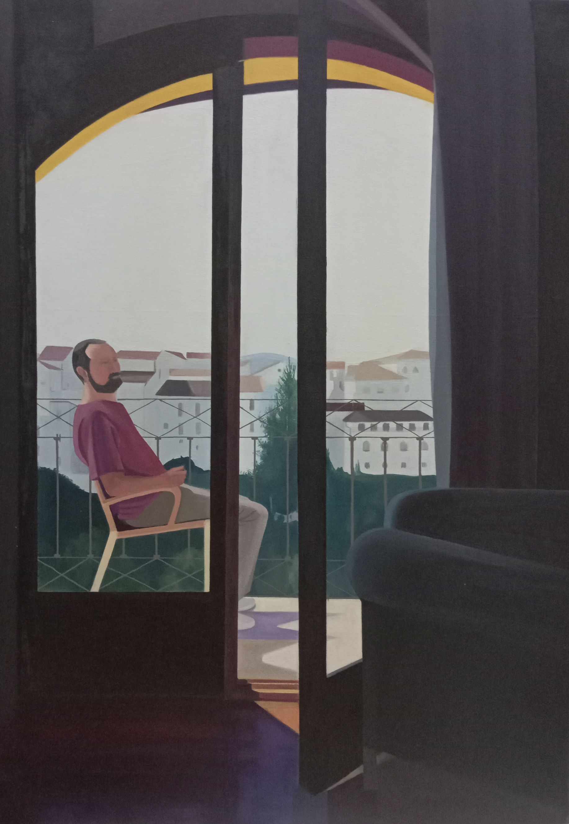2003 Miguel Letón 80,5x55,5 Óleo sobre tabla_